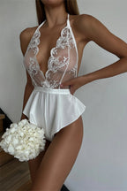 Ariadna - Body Blanco con Encaje